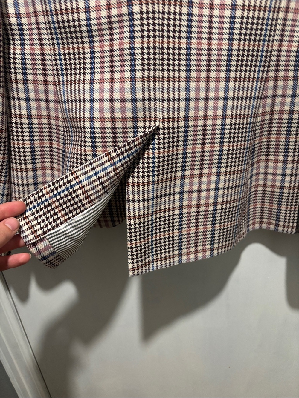 VERONICA BEARD Fuller plaid single breasted Dickey blazer - Picture 8 of 11